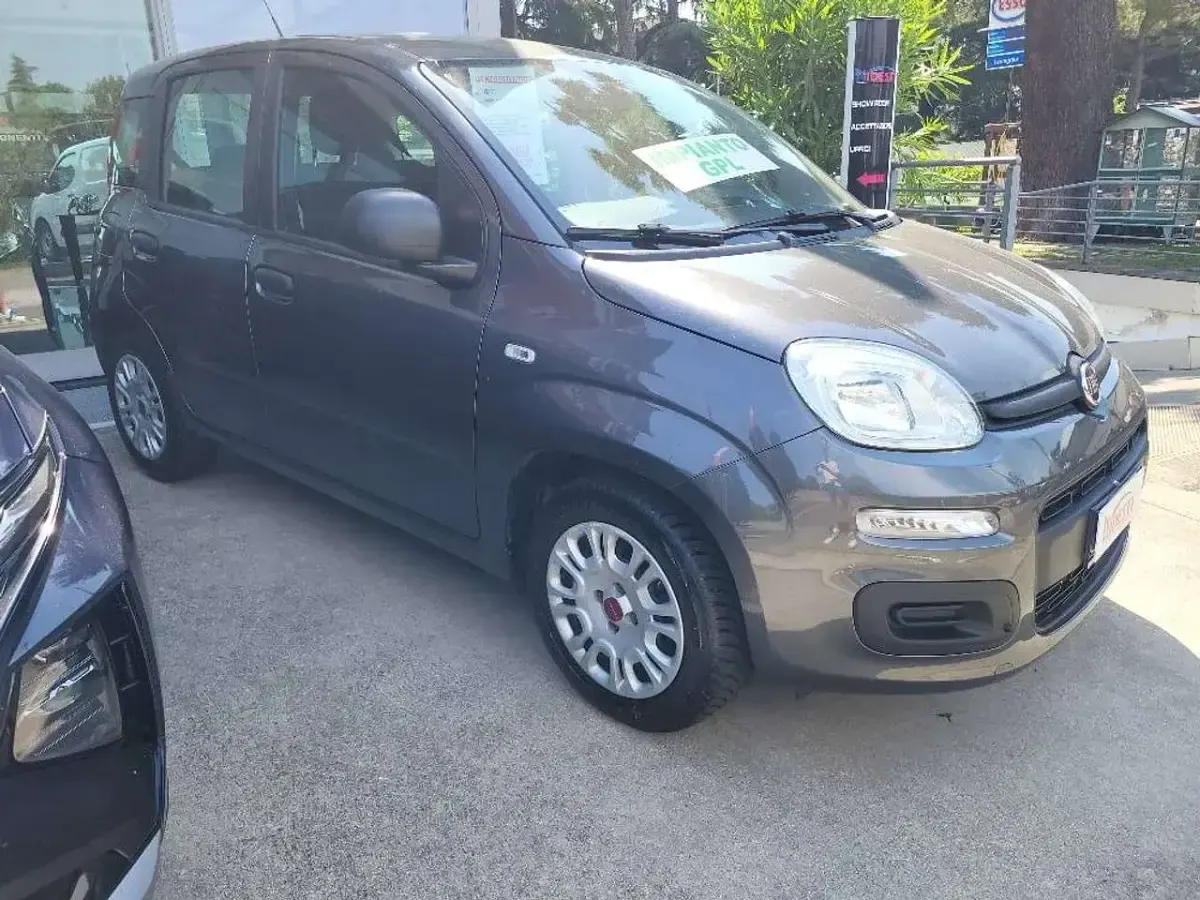 Usata Fiat Panda Easy 69 CV (50 kW) 2018 Grigio scuro metallizzato Utilitaria
