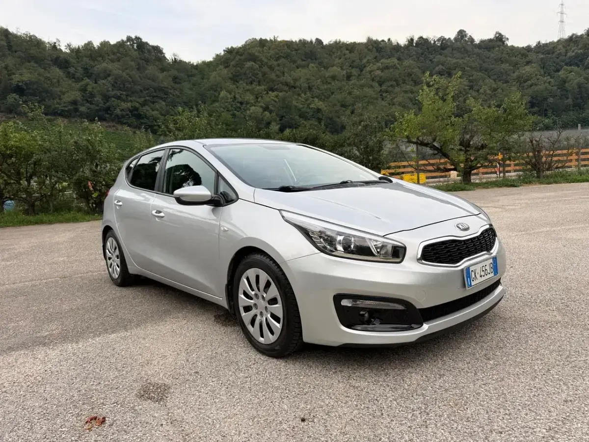 Usata Kia Ceed Active 90 CV (66 kW) 2015 Argento Utilitaria