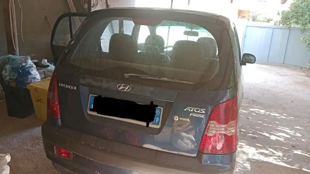 Usata Hyundai Atos Prime 63 CV (46 kW) 2007 Blu Utilitaria