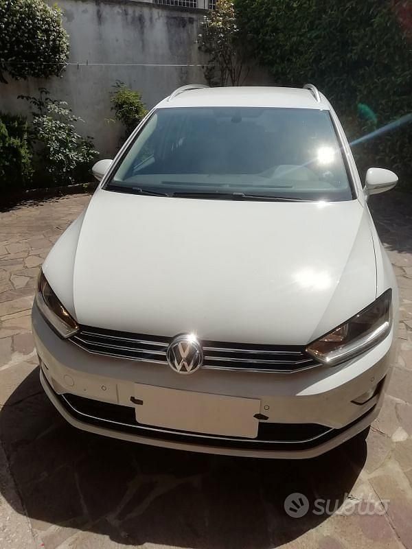 Usata VW Golf VII Comfortline 110 CV (80 kW) 2016 Bianco Berlina