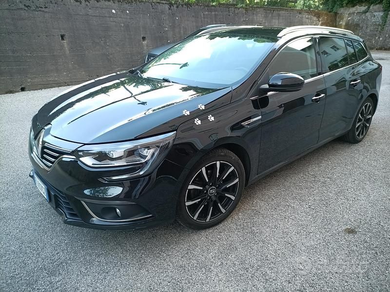 Usata Renault Mégane GrandTour 115 CV (84 kW) 2017 Nero Station wagon