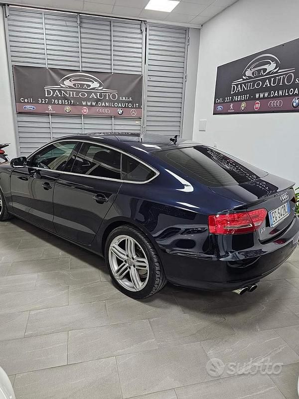 Usata Audi A5 170 CV (125 kW) 2011 Blu Coupé