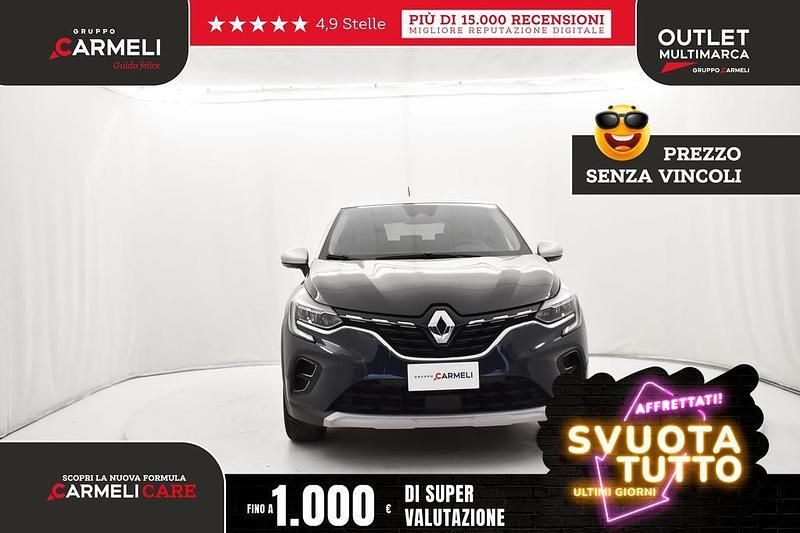 Usata Renault Captur Intens 101 CV (74 kW) 2022 Bleu rpe+ gris kqa SUV