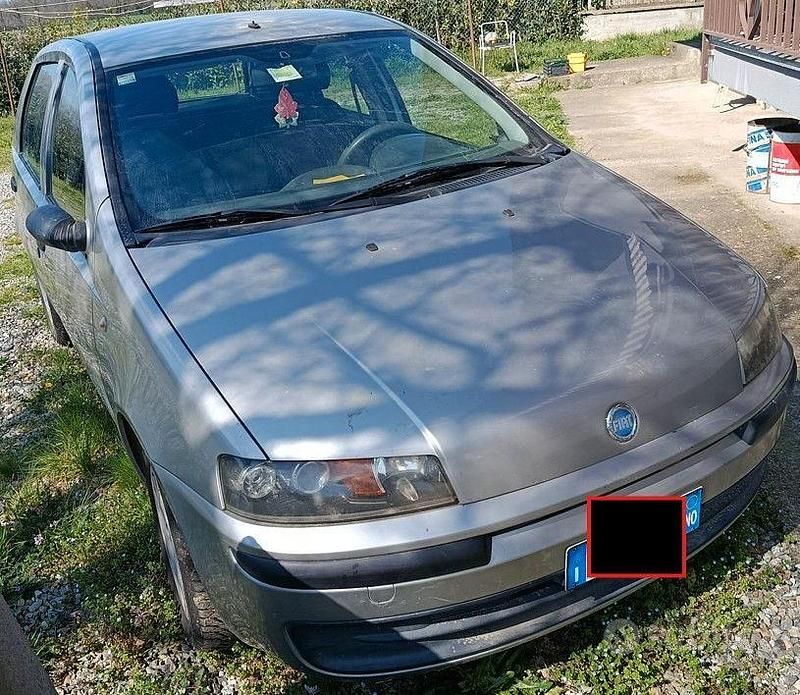 Usata Fiat Punto 2002 Grigio Utilitaria