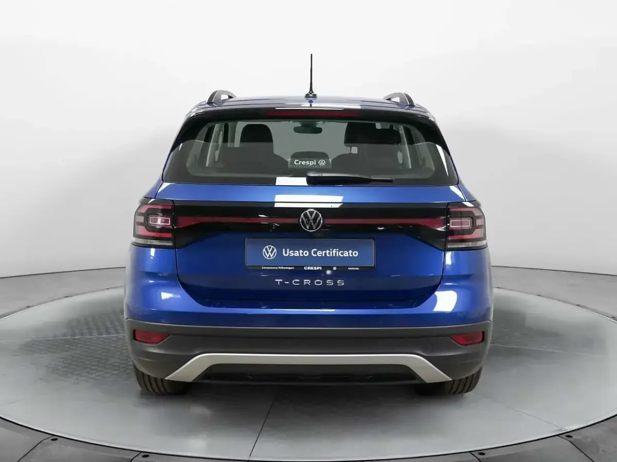 Usata VW T-Cross Style 110 CV (80 kW) 2022 Nero SUV