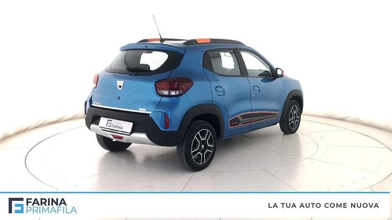 Begagnad Dacia Spring Comfort Plus 18 kW (25 HK) 2022 Blå Halvkombi