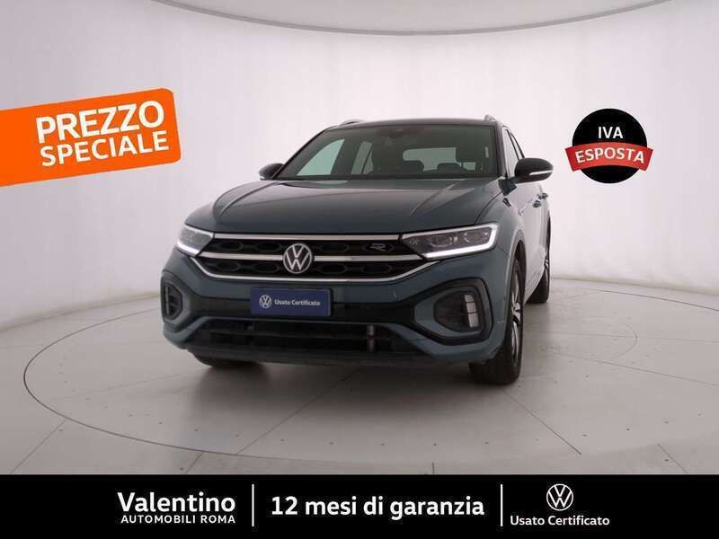 Grigio Usata 2024 VW T-Roc R-line SUV | 27.450 € (Cara) - Immagine 1/4