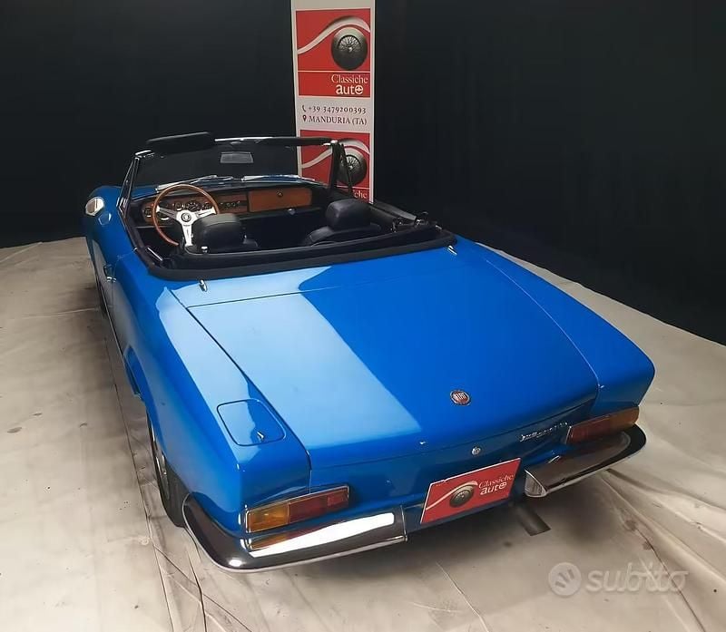 Usata Fiat 124 Spider S 90 CV (66 kW) 1970 Blu Cabrio