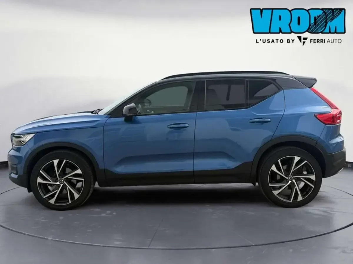 Usata Volvo XC40 R-Design 190 CV (139 kW) 2018 Blu SUV