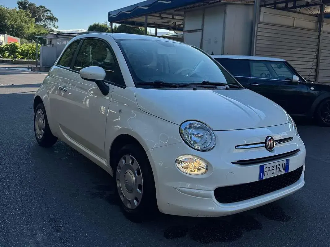 Usata Fiat 500 Pop 69 CV (50 kW) 2018 Bianco Utilitaria