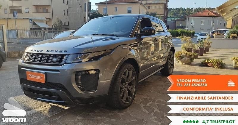Usata Land Rover Range Rover evoque 180 CV (132 kW) 2017 Grigio SUV