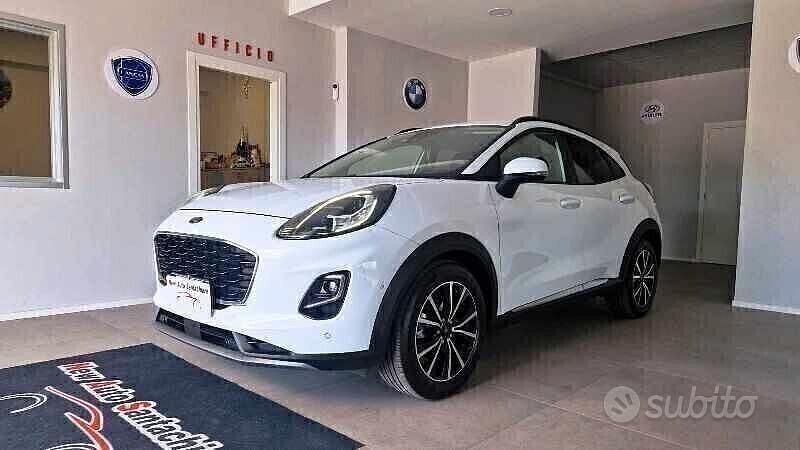 Bianco Usata 2022 Ford Puma Titanium SUV | 15.990 € (Buon prezzo) - Immagine 1/4