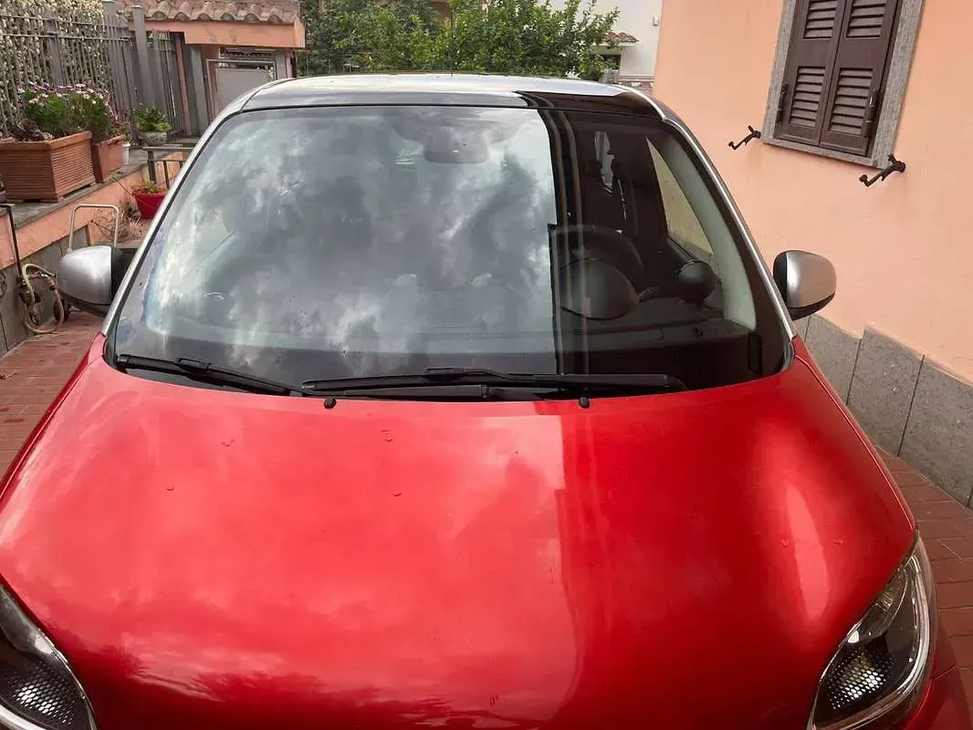 Usata Smart ForFour Passion 71 CV (52 kW) 2016 Rosso Utilitaria
