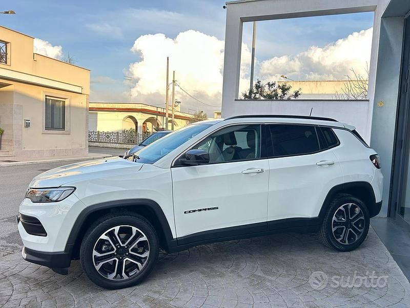 Usata Jeep Compass Limited 131 CV (96 kW) 2022 Bianco SUV