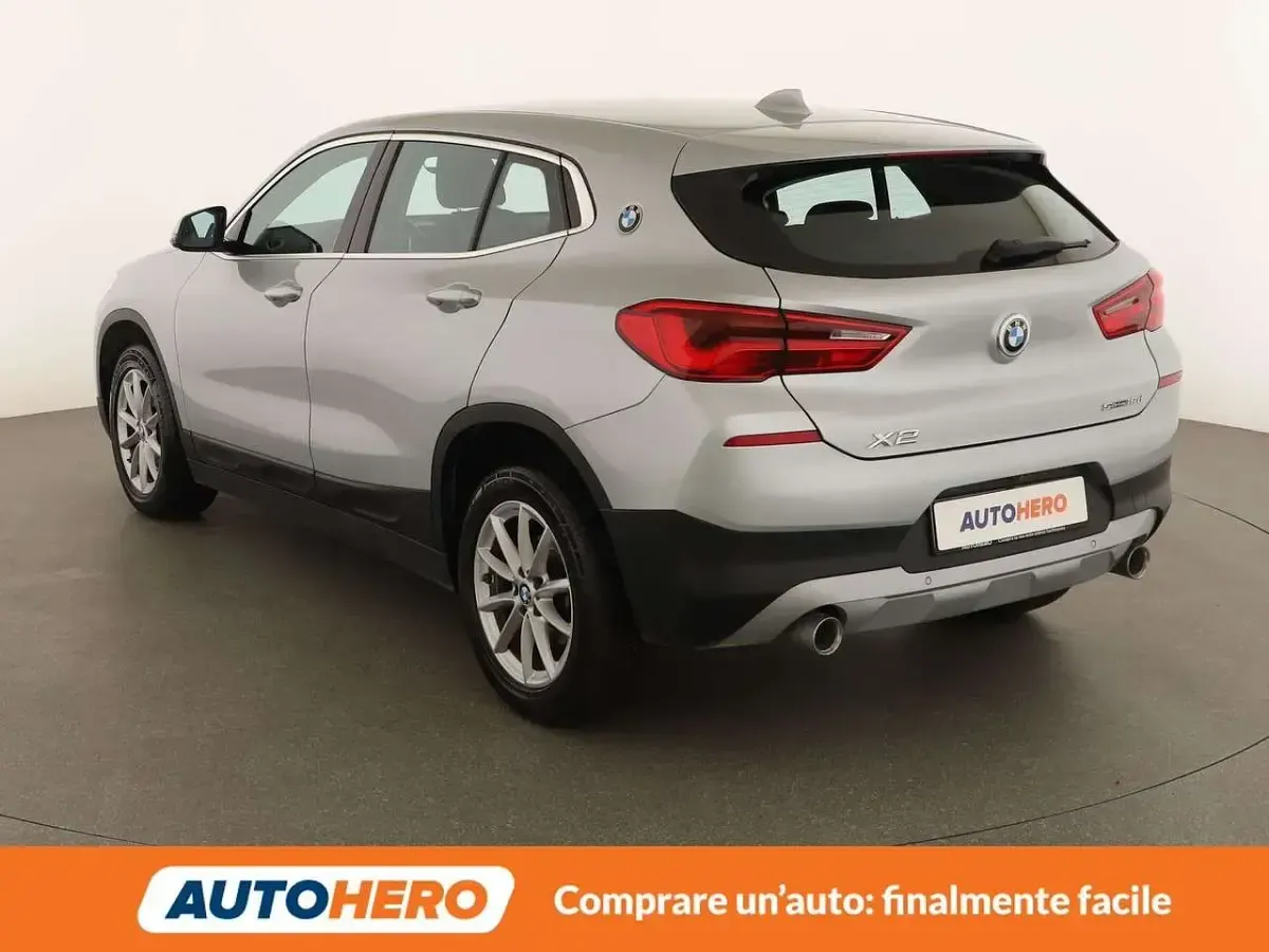 Usata BMW X2 Advantage 150 CV (110 kW) 2018 Argento SUV