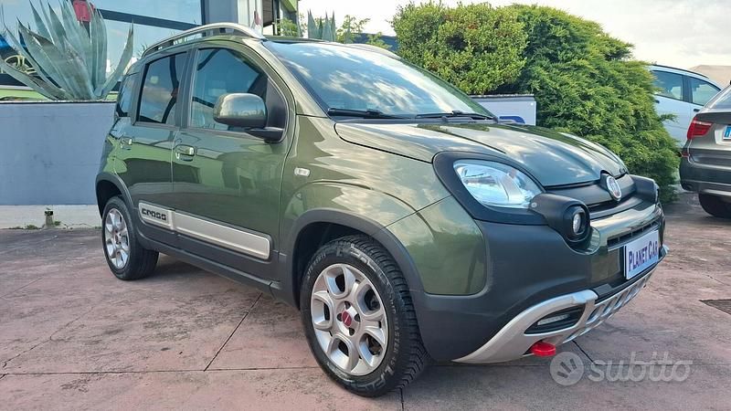 Occasion Fiat Panda Cross Cross 85 ch (62 kW) 2015 Vert Citadine