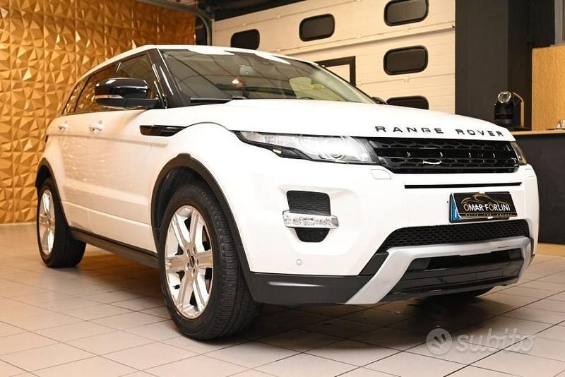 Usata Land Rover Range Rover evoque Dynamic 190 CV (139 kW) 2011 Bianco SUV