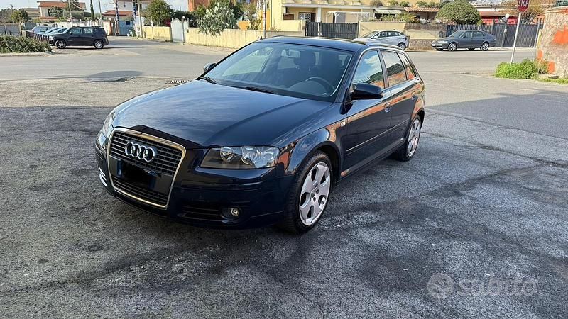 Usata Audi A3 2007 Blu Utilitaria