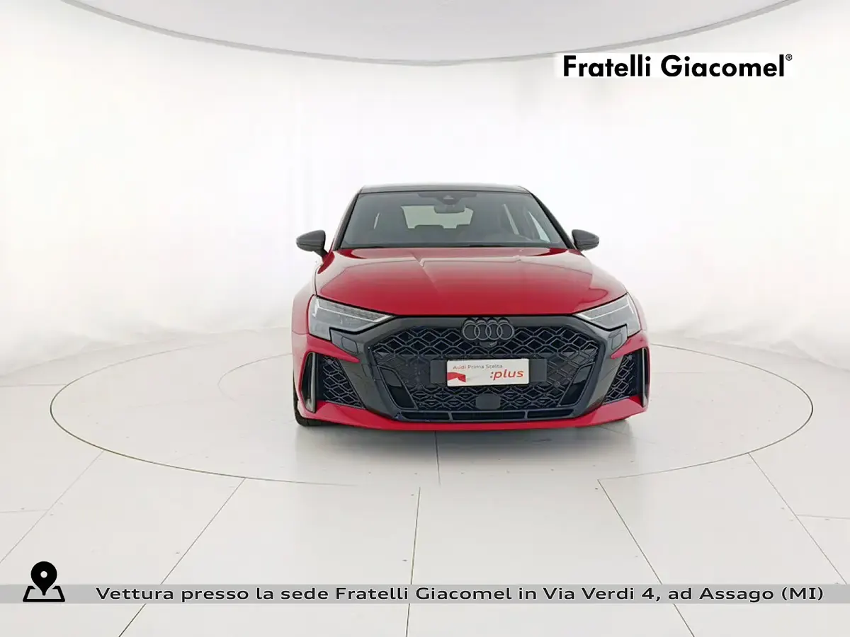 Usata Audi RS3 Ambiente 400 CV (294 kW) 2025 Rosso Berlina