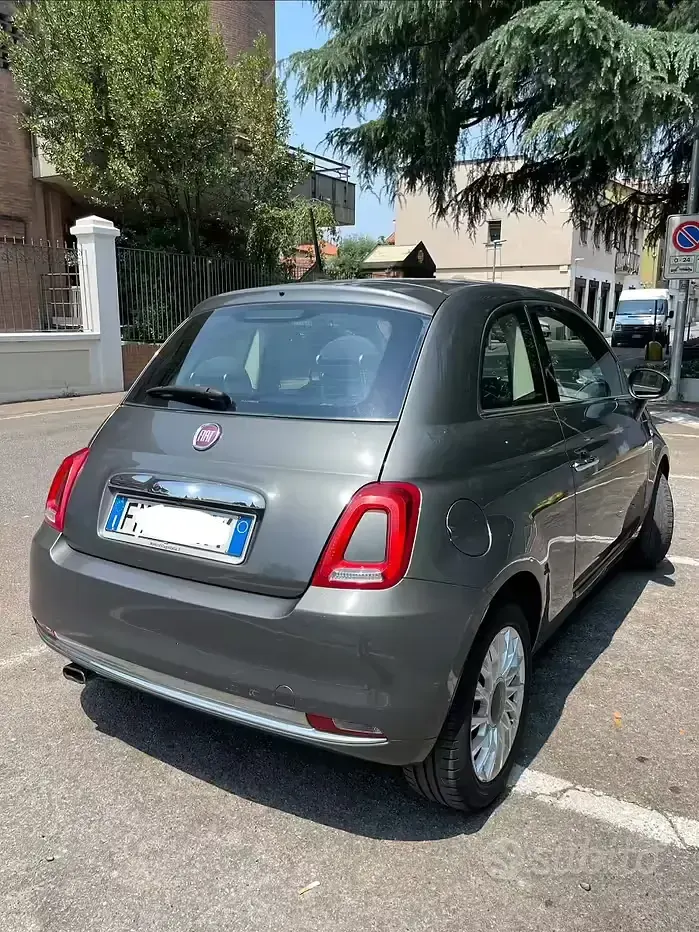 Usata Fiat 500 Lounge 69 CV (50 kW) 2017 Grigio Berlina