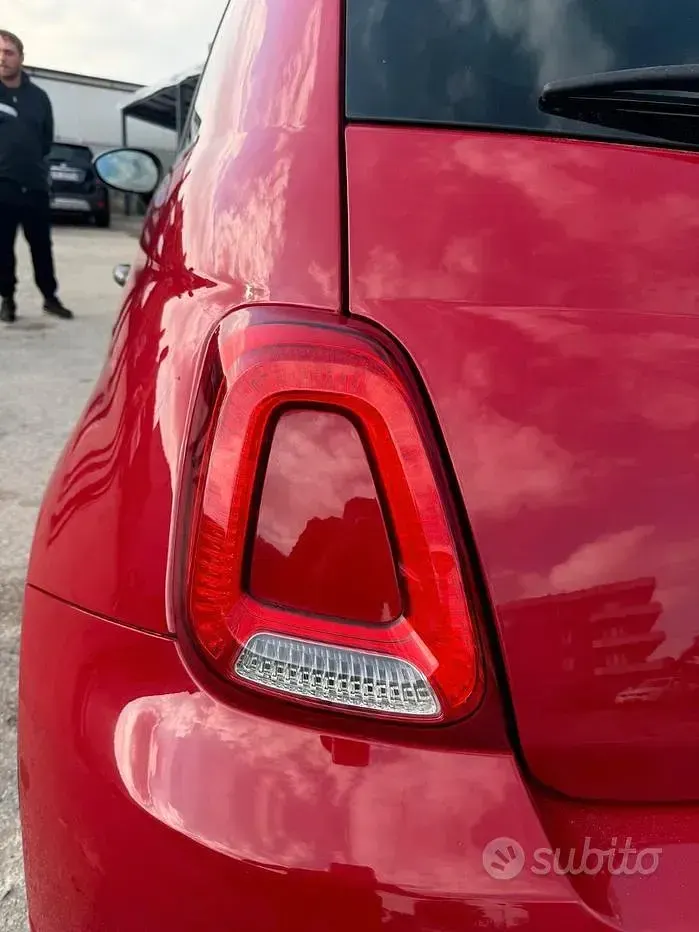 Usata Fiat 500S S 95 CV (69 kW) 2016 Rosso Berlina
