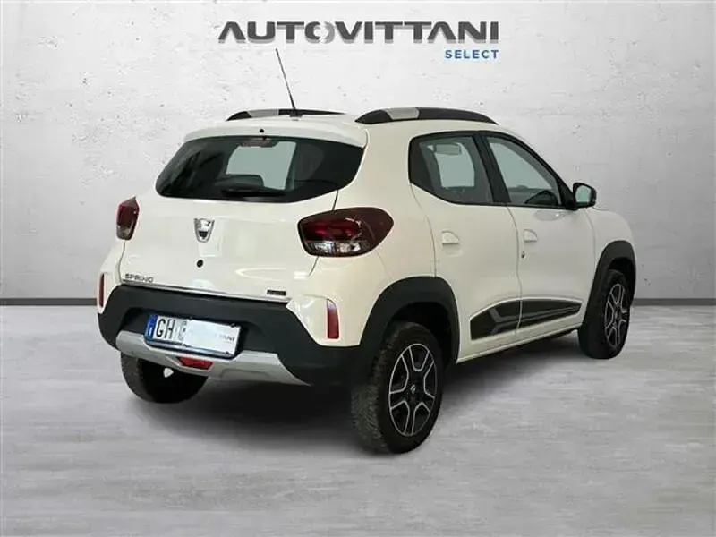 Usata Dacia Spring Comfort 33 kW (45 CV) 2021 Bianco Utilitaria