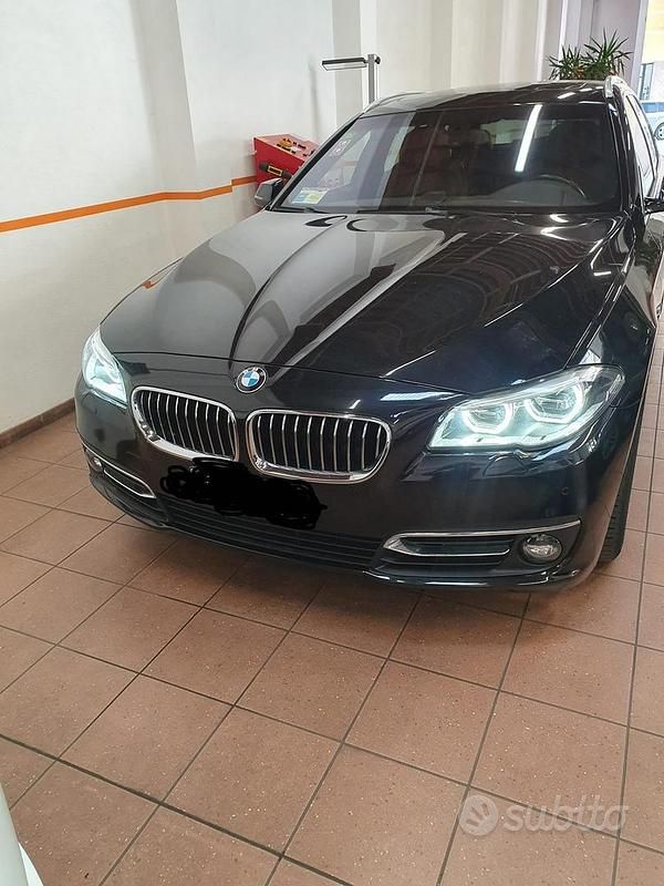 Nero Usata 2014 BMW 530 Luxury Line Station wagon | 16.000 € (Cara) - Immagine 1/4