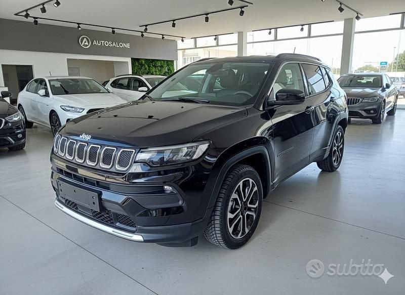 Usata Jeep Compass Limited 131 CV (96 kW) 2022 Nero SUV