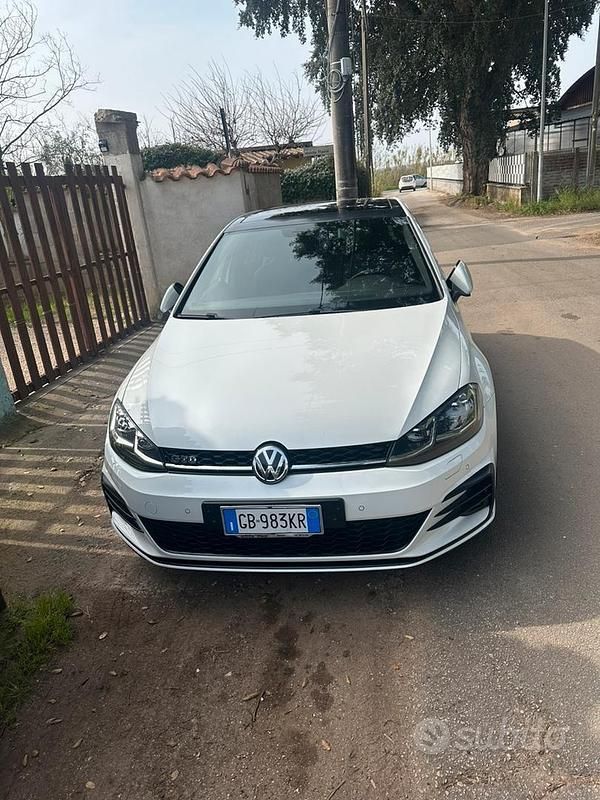Usata VW Golf VII GTD 2014 Bianco Berlina