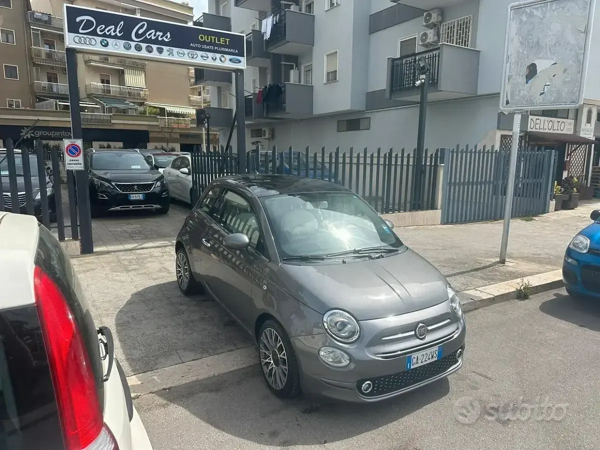 Usata Fiat 500 Lounge 69 CV (50 kW) 2020 Grigio Berlina