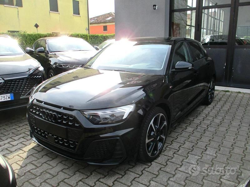 Usata Audi A1 Sportback S-Line 116 CV (85 kW) 2025 Nero Utilitaria
