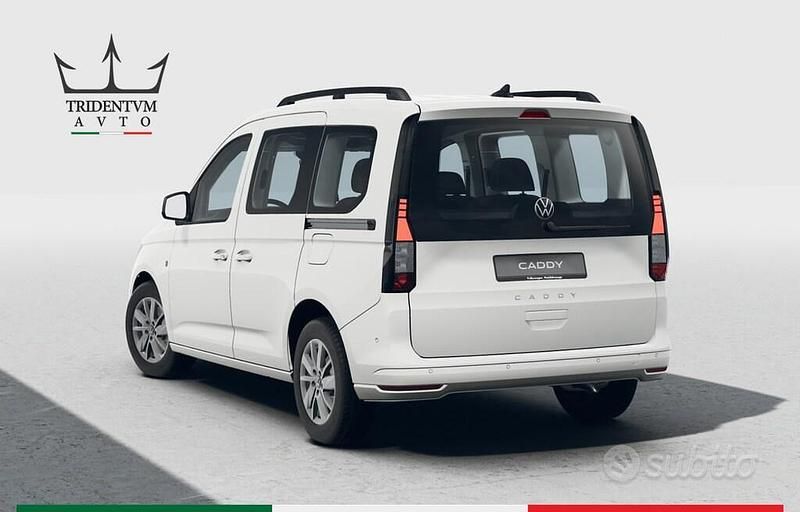 Nuova VW Caddy Life 114 CV (83 kW) 2025 Bianco Monovolume