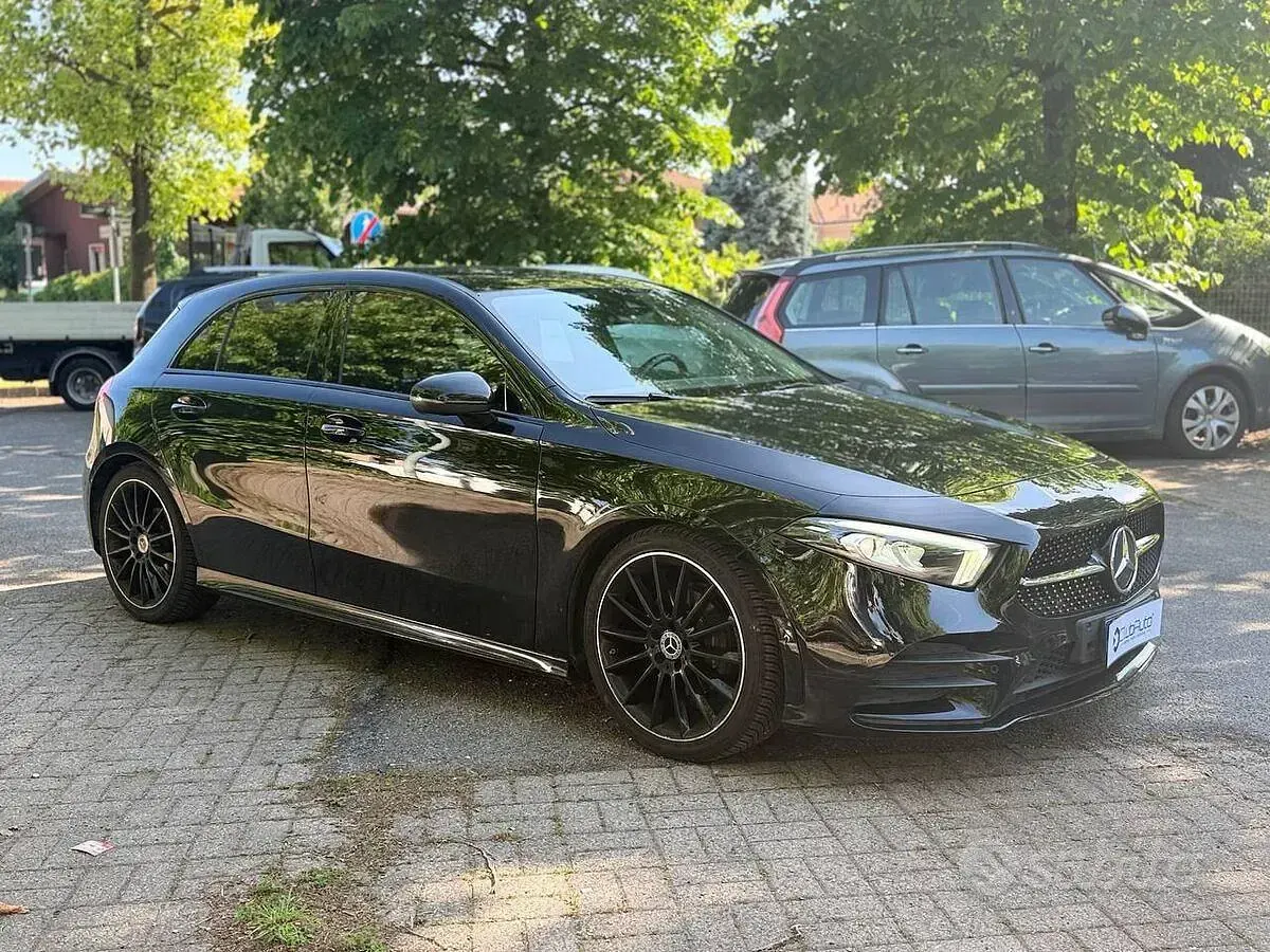 Usata Mercedes A180 Executive 136 CV (100 kW) 2019 Nero Berlina