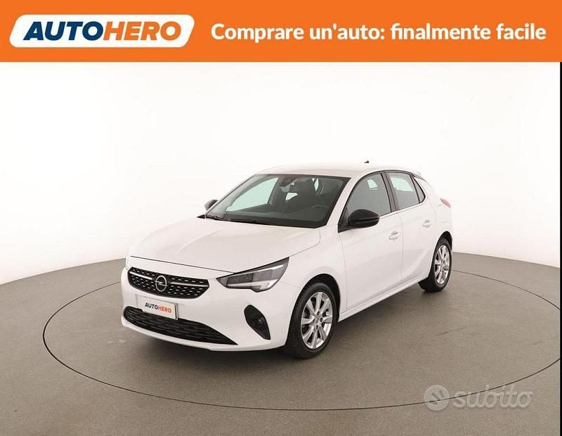 Usata Opel Corsa Elegance 102 CV (75 kW) 2020 Bianco Utilitaria
