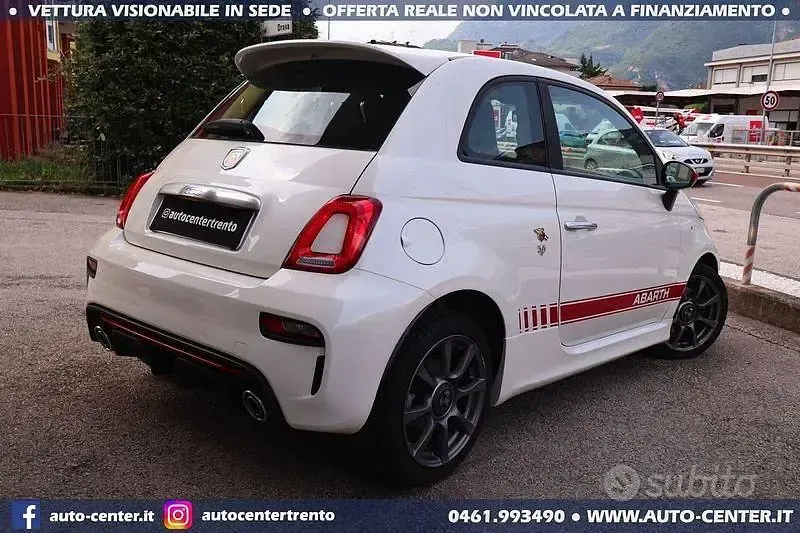Usata Abarth 595 145 CV (106 kW) 2018 Bianco Berlina
