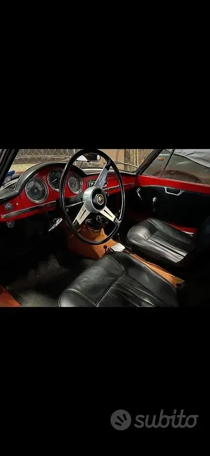 Usata Alfa Romeo Giulia Spider 1960 Rosso Cabrio