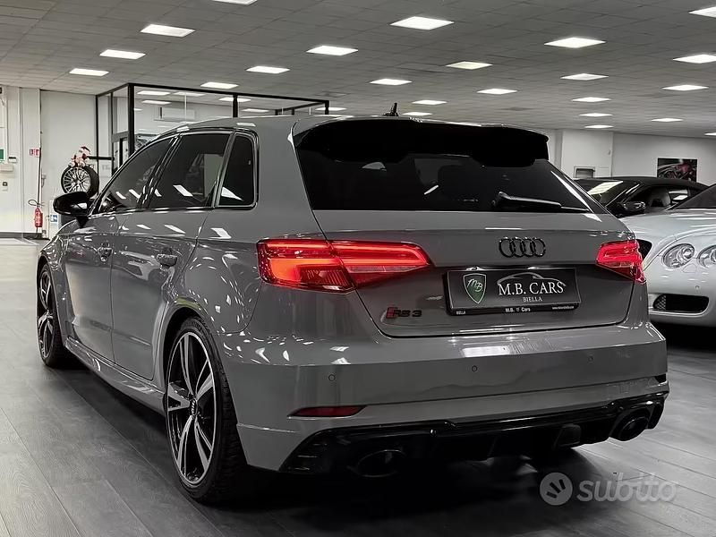 Usata Audi RS3 Sportback 400 CV (294 kW) 2019 Grigio Utilitaria
