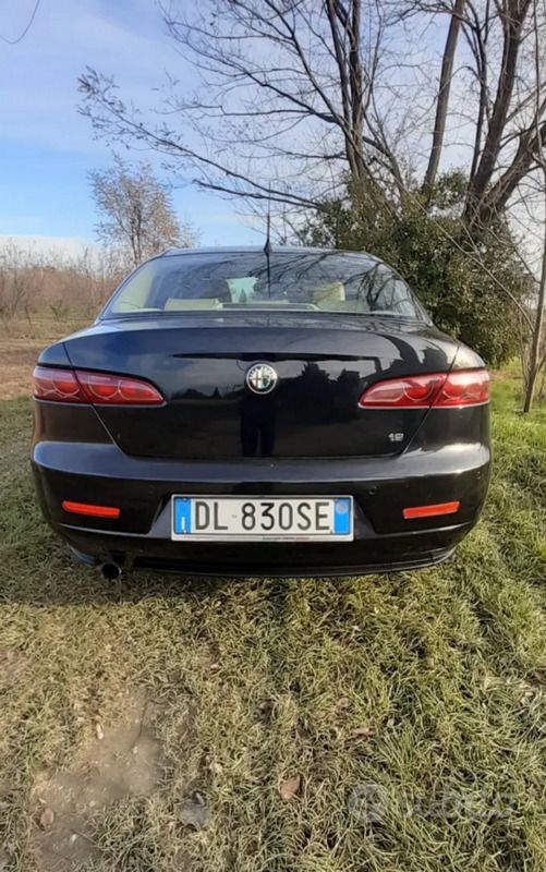 Usata Alfa Romeo 159 150 CV (110 kW) 2008 Nero Berlina