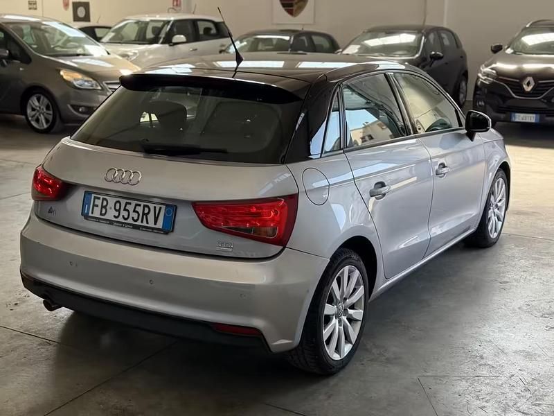 Usata Audi A1 90 CV (66 kW) 2016 Argento Utilitaria