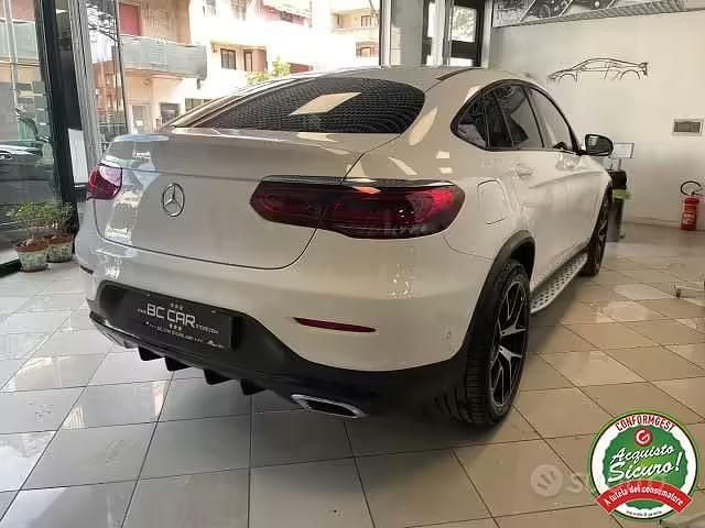 Usata Mercedes GLC220 AMG Line Premium Plus 194 CV (142 kW) 2023 Bianco Coupé