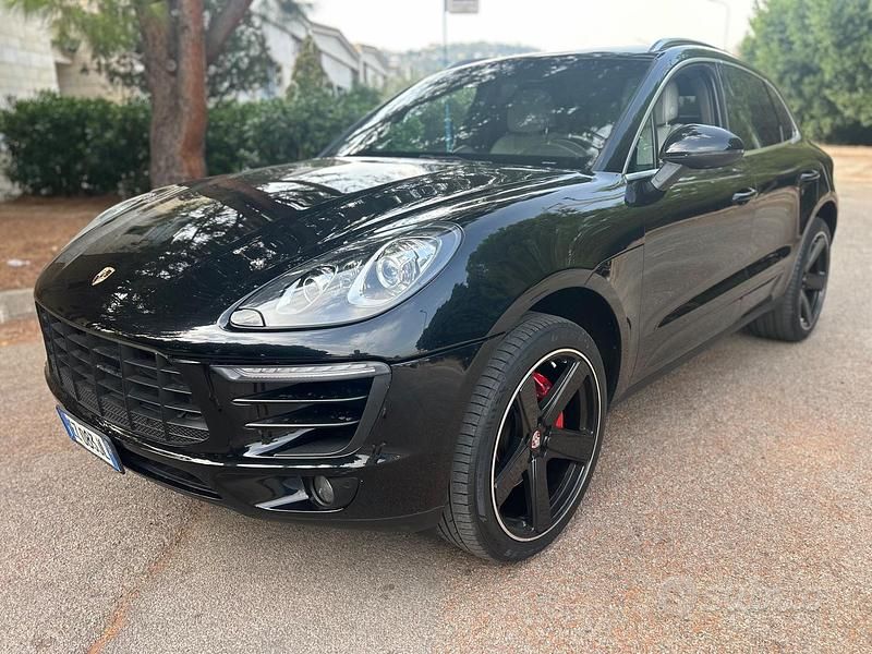 Usata Porsche Macan 250 CV (183 kW) 2015 Nero SUV