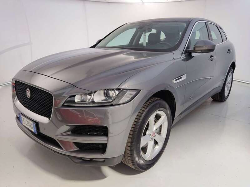 Grigio Usata 2019 Jaguar F-Pace Prestige SUV | 18.900 € (Super prezzo) - Immagine 1/4