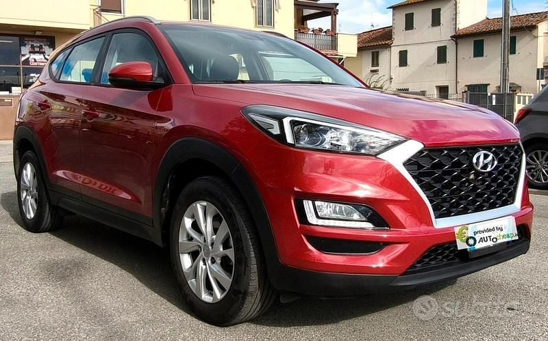 Usata Hyundai Tucson Premium 116 CV (85 kW) 2019 Rosso SUV