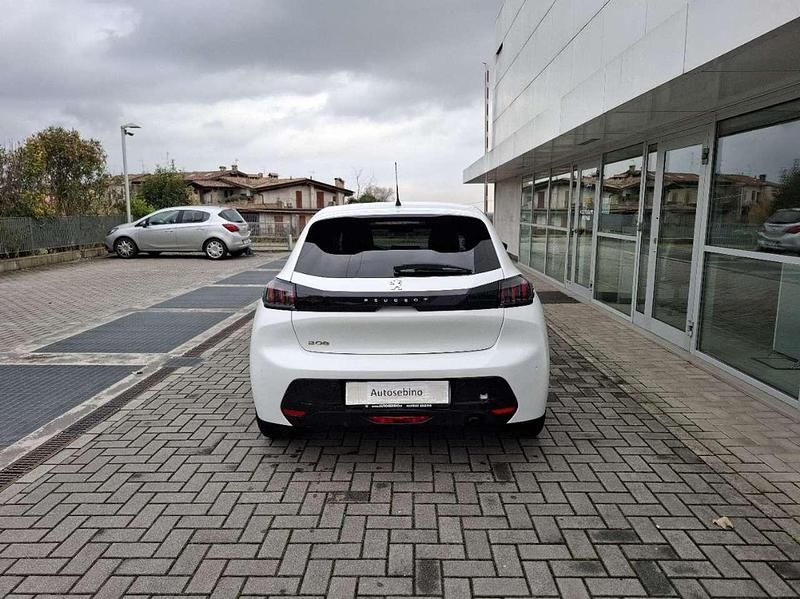 Usata Peugeot 208 Allure 101 CV (74 kW) 2022 Bianco Utilitaria
