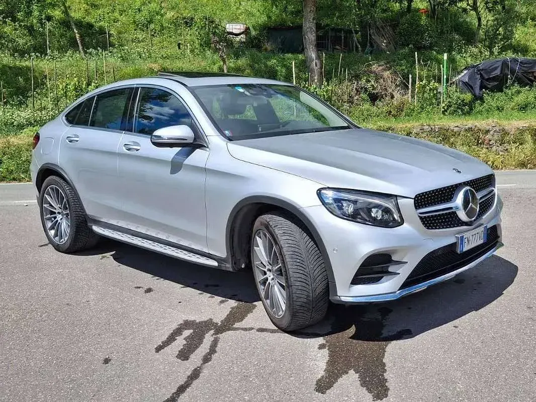 Usata Mercedes GLC250 Premium 204 CV (150 kW) 2018 Argento SUV
