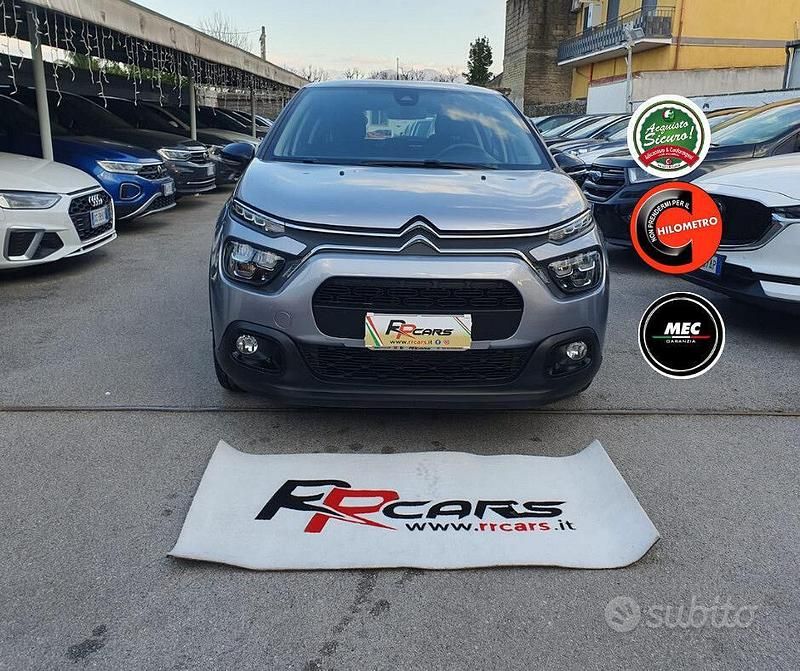 Grigio Usata 2024 Citroën C3 PureTech Tre volumi | 12.980 € (Ottimo prezzo) - Immagine 1/4