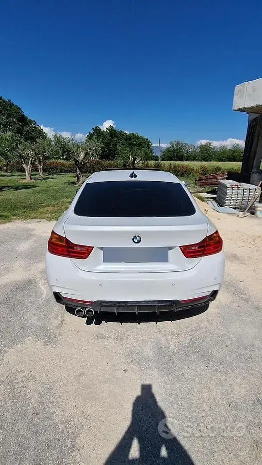 Usata BMW 418 Efficient Dynamics 150 CV (110 kW) 2018 Bianco Coupé