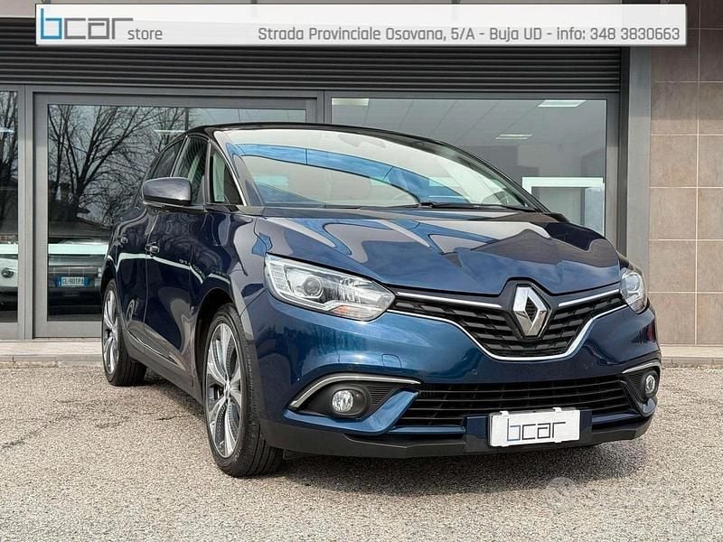 Usata Renault Scénic IV Intens 131 CV (96 kW) 2017 Blu/azzurro Monovolume