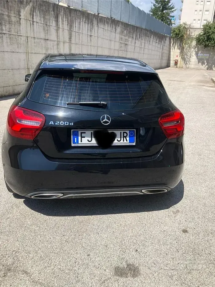 Usata Mercedes A200 2017 Nero Utilitaria