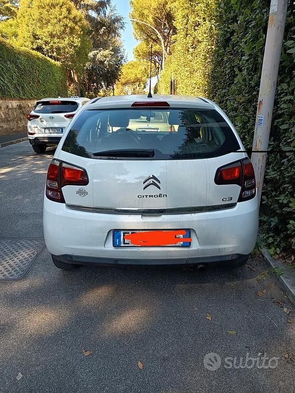 Usata Citroën C3 82 CV (60 kW) 2014 Bianco Utilitaria